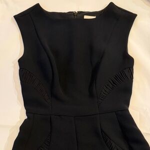 Black Reiss fitted romper